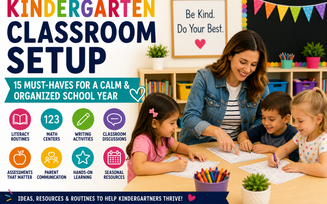 How to Set Up a Kindergarten Classroom That Works All Year Long