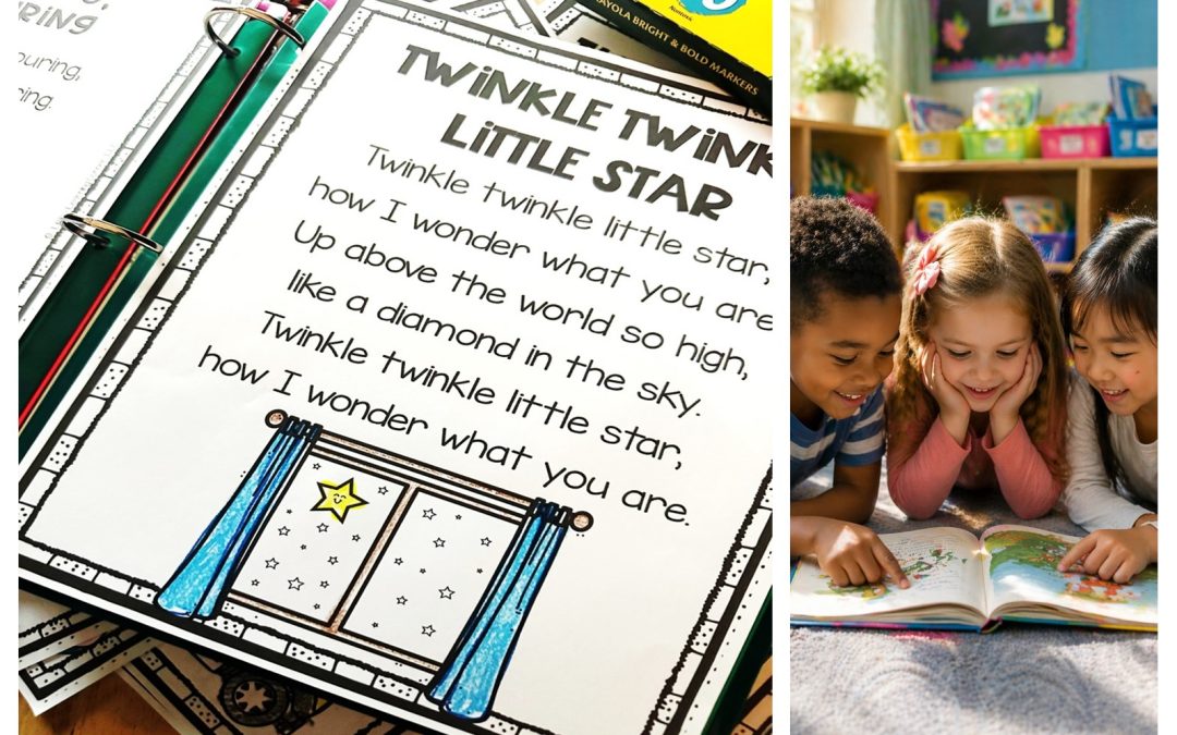 Nursery Rhymes for Kids | Free Activities + Classroom Ideas