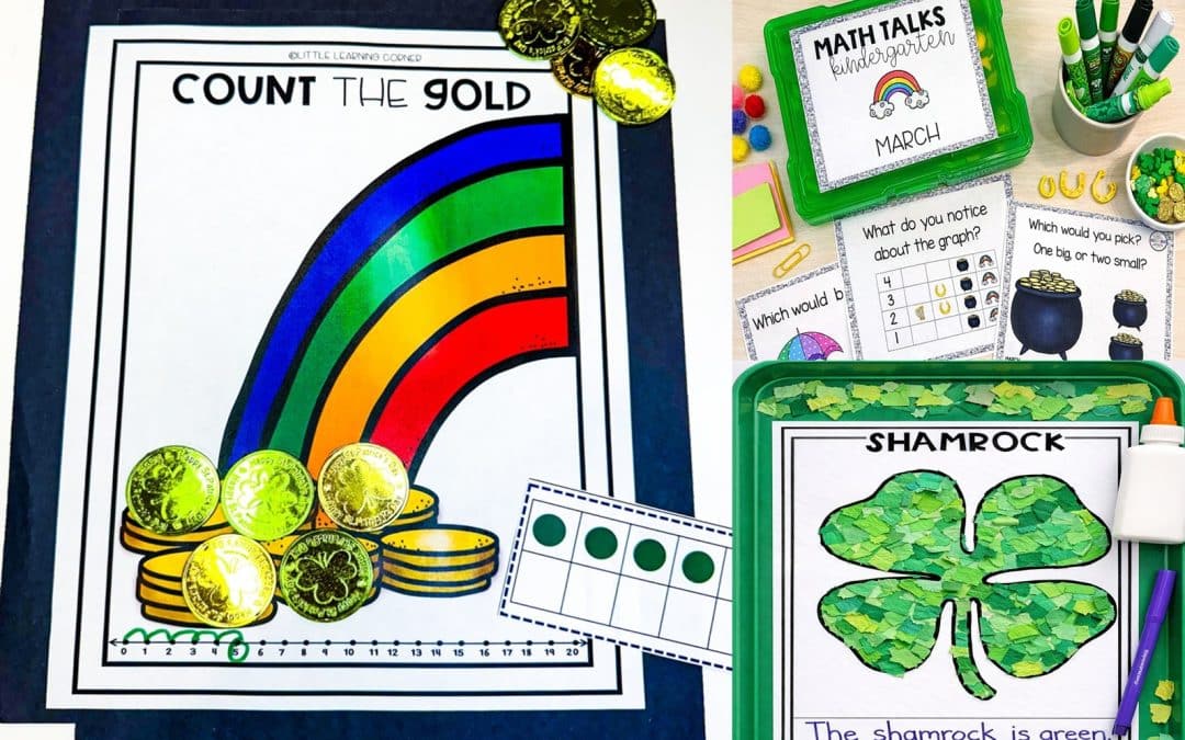 🍀St. Patrick’s Day Activities for Kindergarten & First Grade
