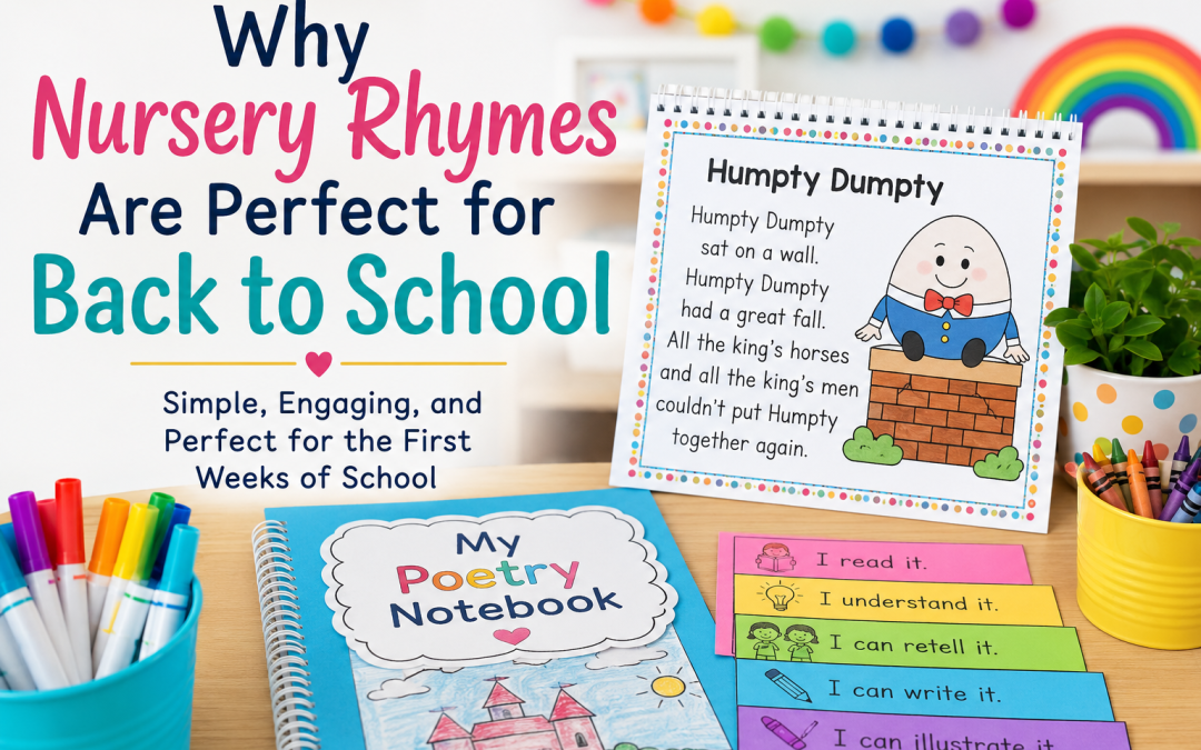 Why Nursery Rhymes are Perfect for Back to School | Free Printables
