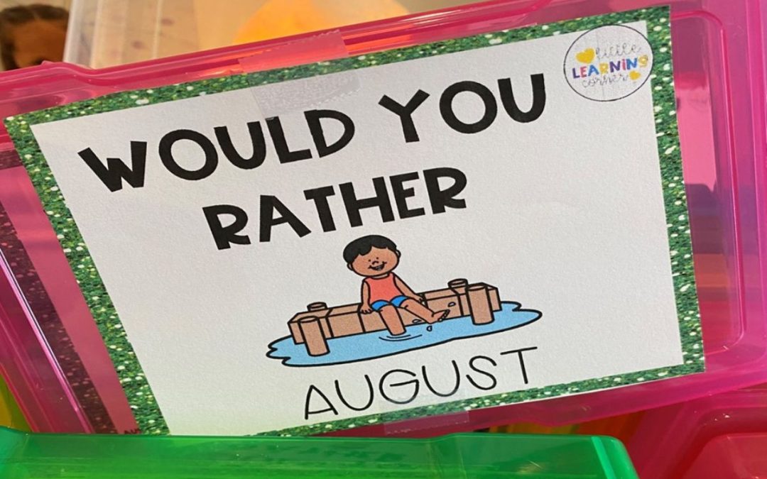 August Would You Rather Questions for Kids