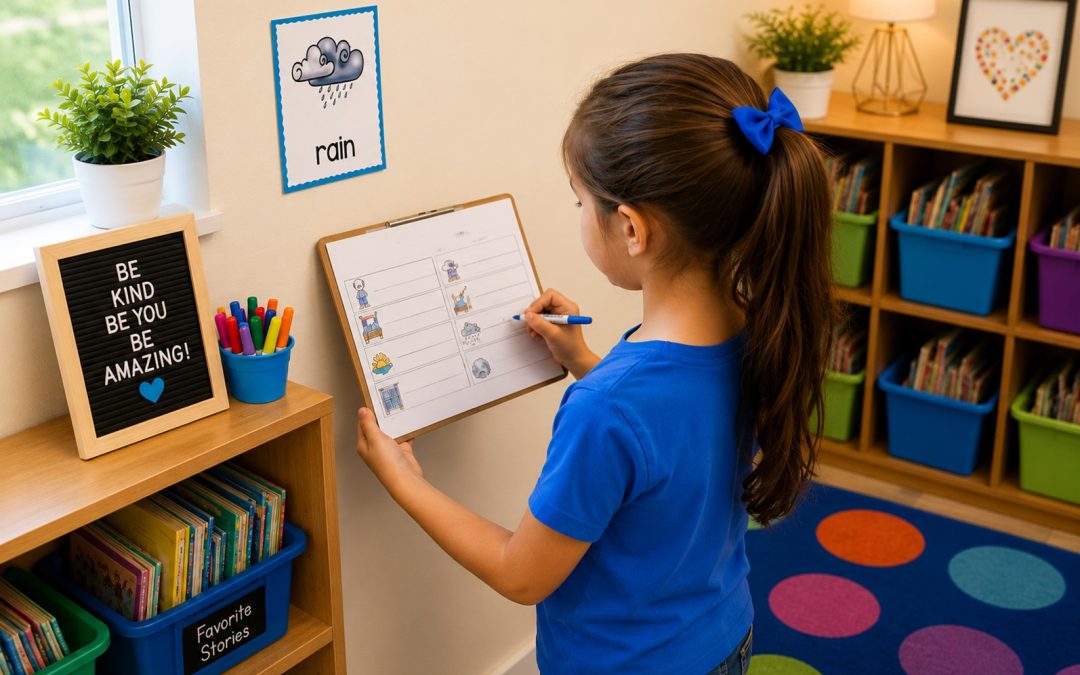 Nursery Rhymes Write the Room Activities Kids Love