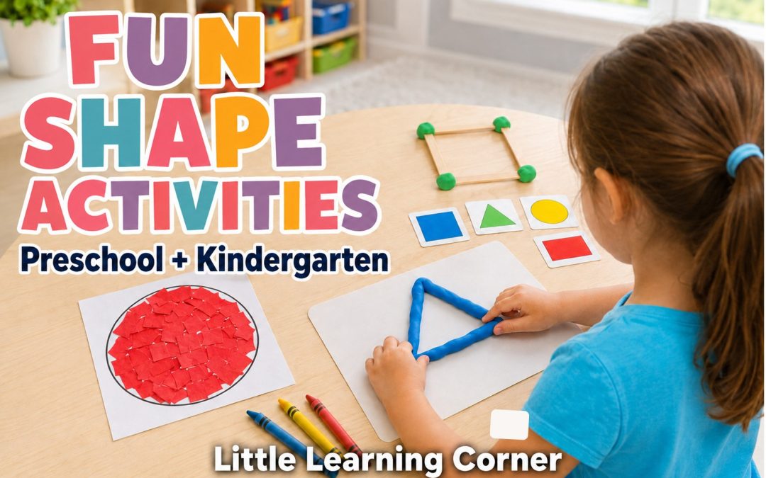 Fun Shape Activities for Preschool and Kindergarten